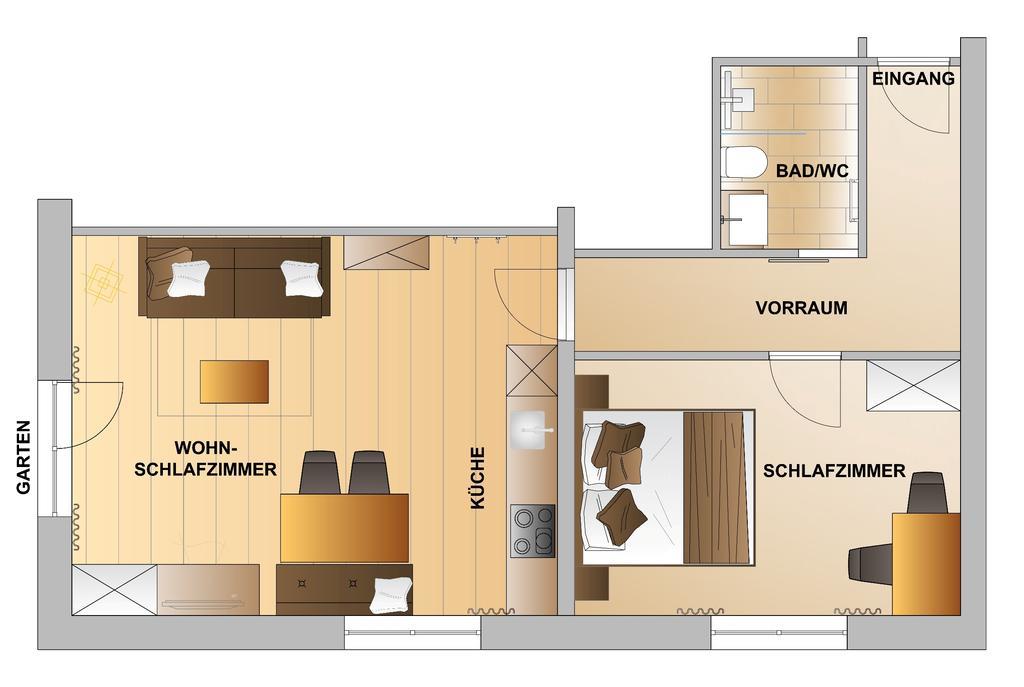 Appartements Zerzer Ried im Oberinntal Oda fotoğraf